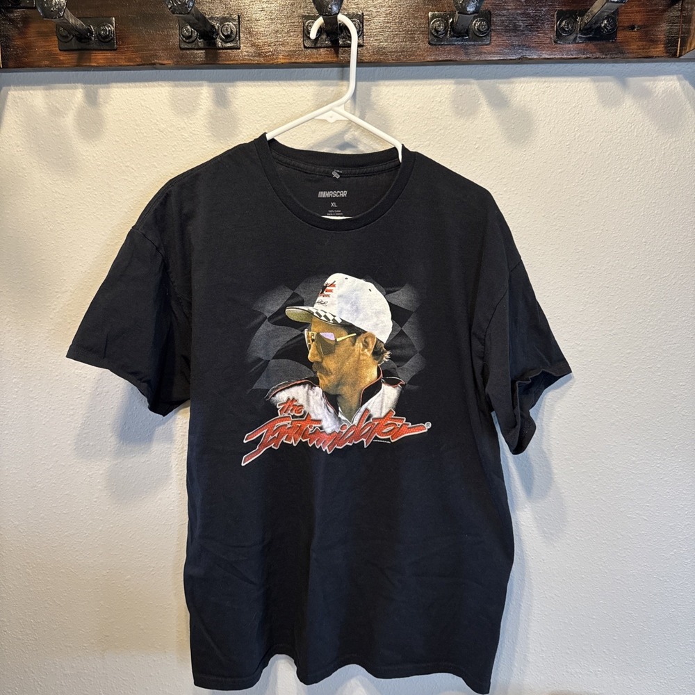 Dale Earnhardt Intimidator NASCAR T-Shirt Black XL NWOT | MSRP = $35